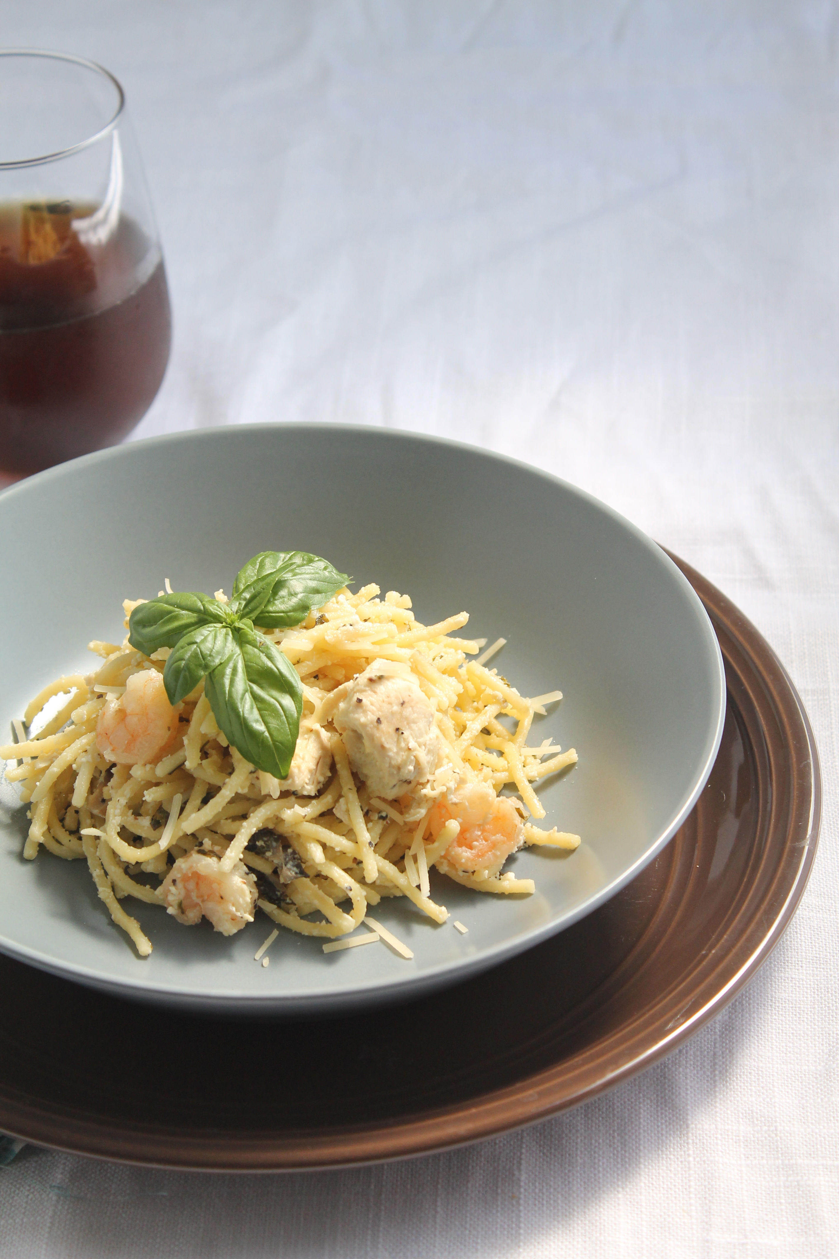 Lemon Basil Ricotta Spaghetti Life As A Strawberry