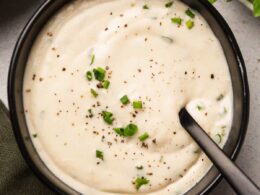 sour cream and chive dressing 4 ingredient sour cream chive dip