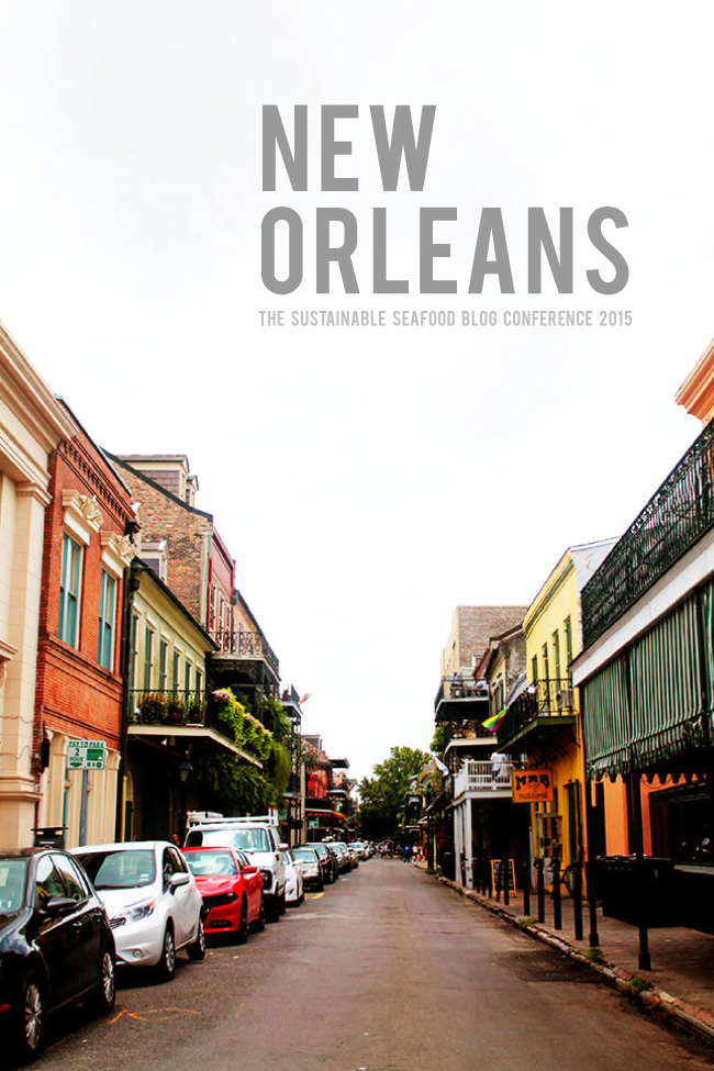 New Orleans, The Sustainable Seafood Blog Conference 2015.