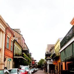 A street in New Orleans.