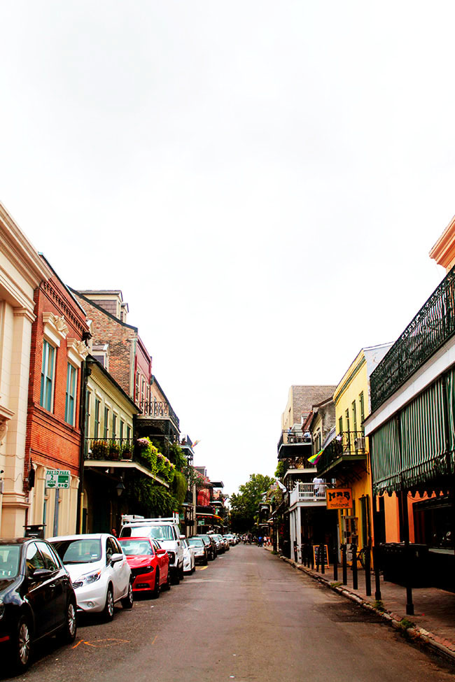 A street in New Orleans.