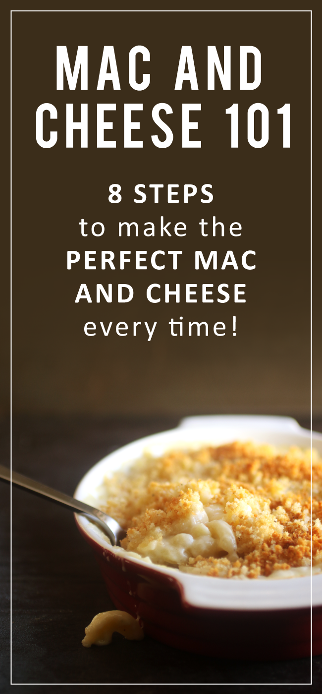 Mac and Cheese 101 | Everything you need to know to make perfect mac and cheese every time! Literally EVERYTHING you need to know about macaroni and cheese is in this article - from choosing a pasta shape to finding the perfect cheese to mastering the creamy cheese sauce and more. Get the exact steps you need to make perfect mac and cheese every single time!