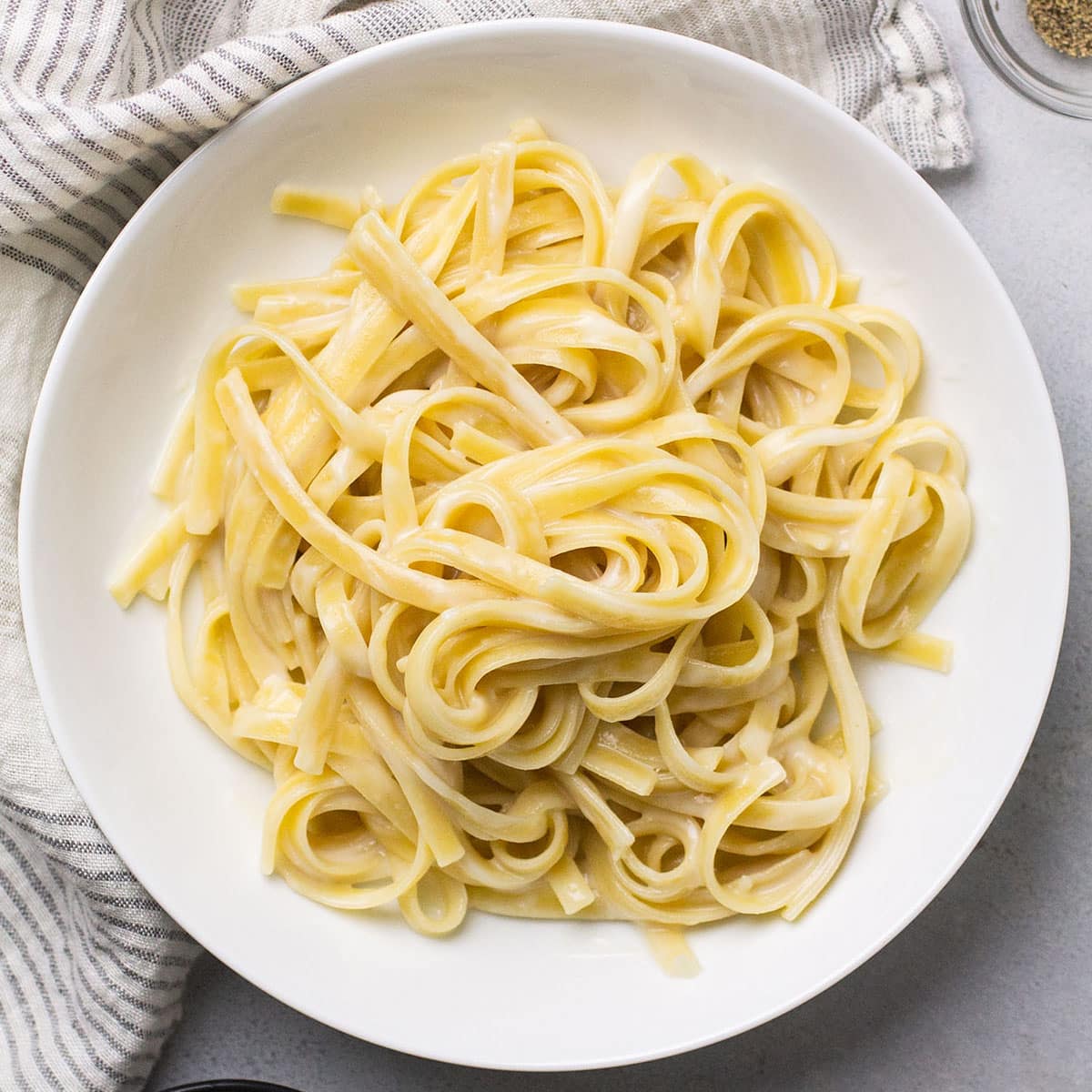Alfredo sauce.