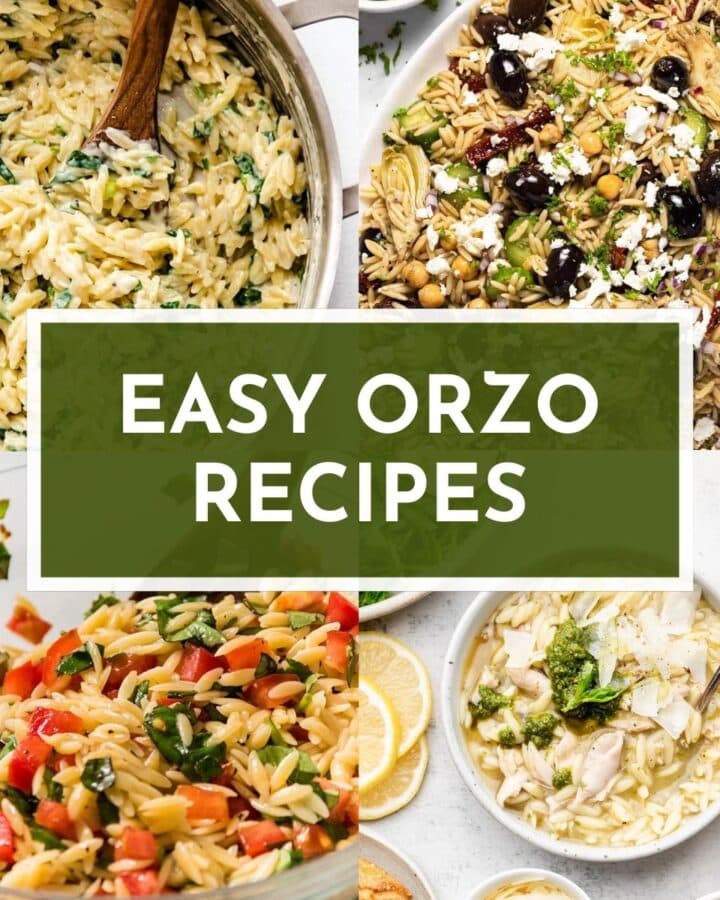 Easy orzo recipes.