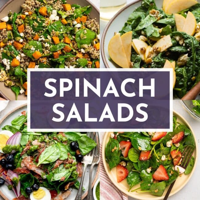 14 BEST SPINACH SALAD RECIPES IDEAS visual data 8