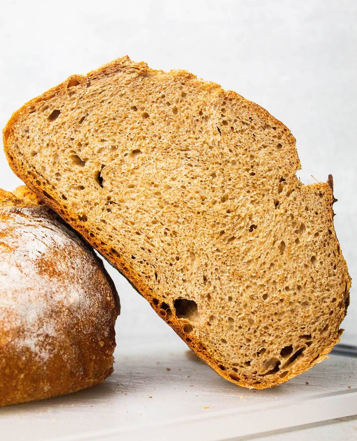 Whole wheat bread.