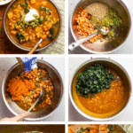 Sweet potato pumpkin soup.