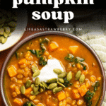 Pumpkin and sweet potato stew.