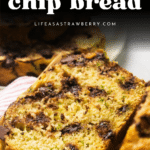 Chocolate chip zucchini bread.