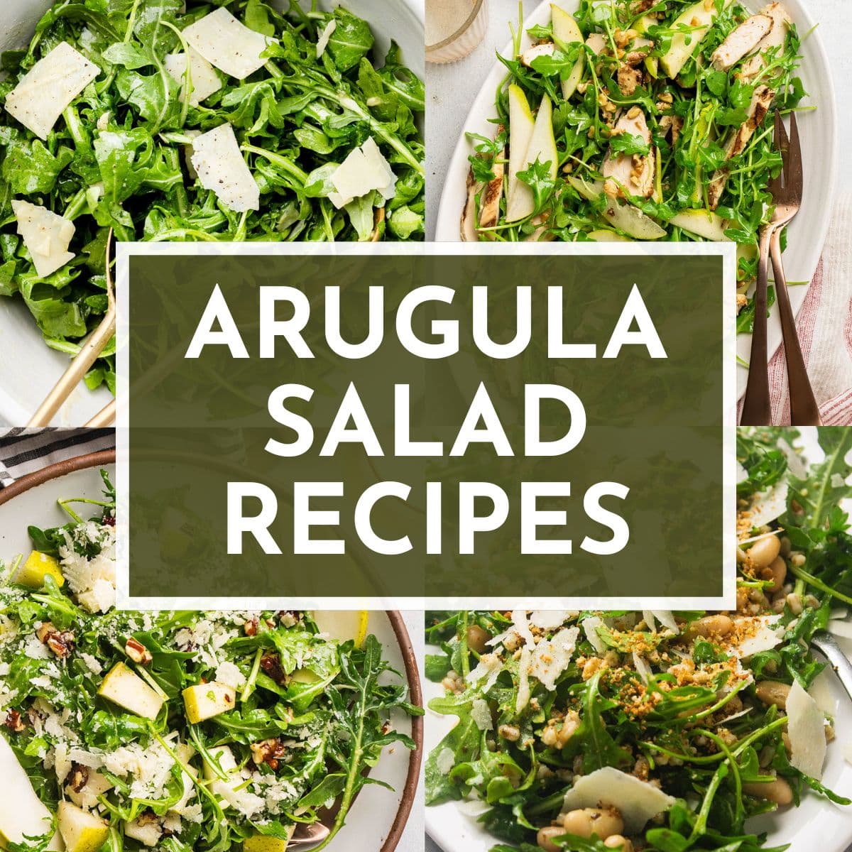 Arugula salad recipes.