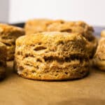 Whole wheat biscuits.