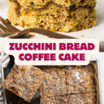 Zucchini coffee cake.