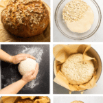 Honey oat bread.