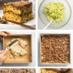 Zucchini bread coffee cake.