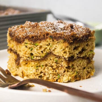 Zucchini coffee cake.